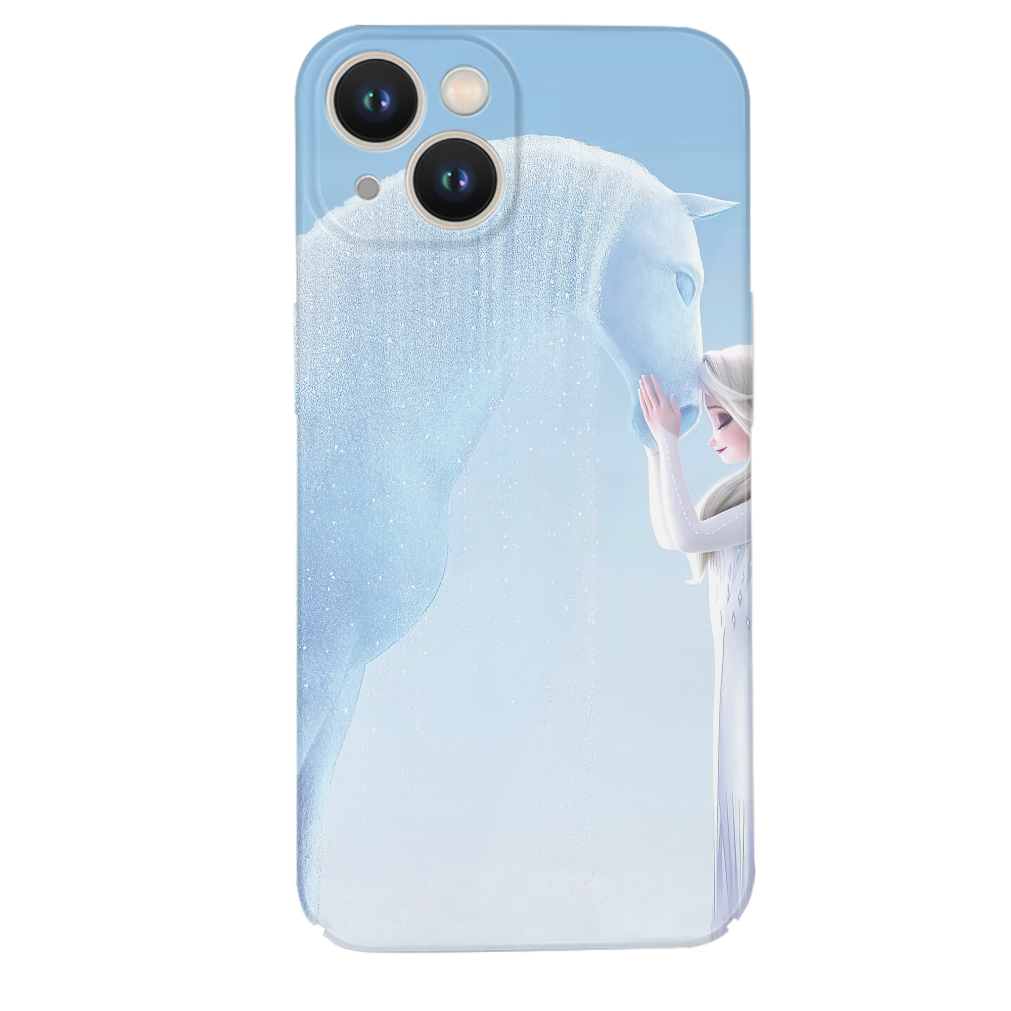 （画像用） アナと雪の女王 アンナ エルサ Frozen Anna Elsa 【iPhone 14シリーズ対応】ハードケース